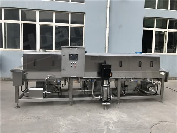 雞蛋筐塑料筐清洗機價格  設備清洗殺菌風干一次完成